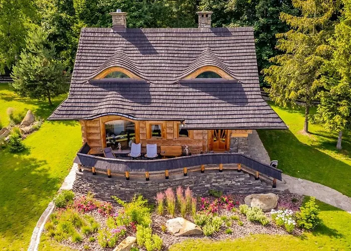 Osada Jaworzyny Domek Gron Z Jaskinia Spa Tokarnia  photo