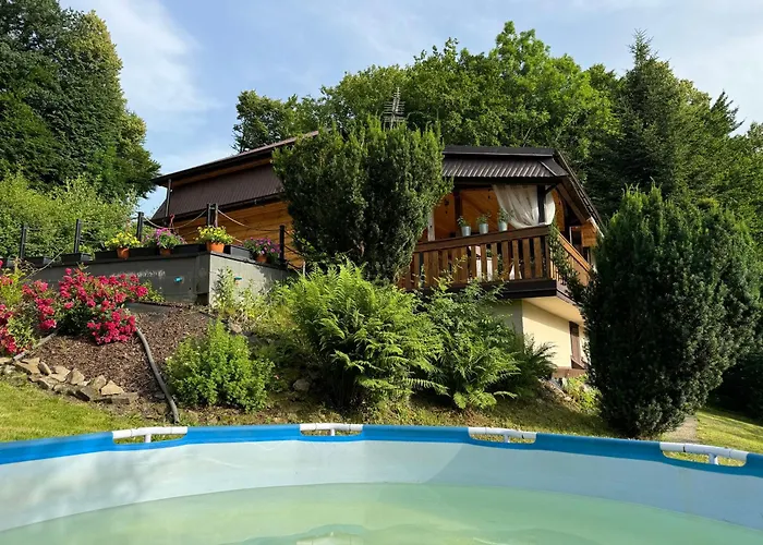 Rudera U Siostr Drewniany Domek Stroza photo