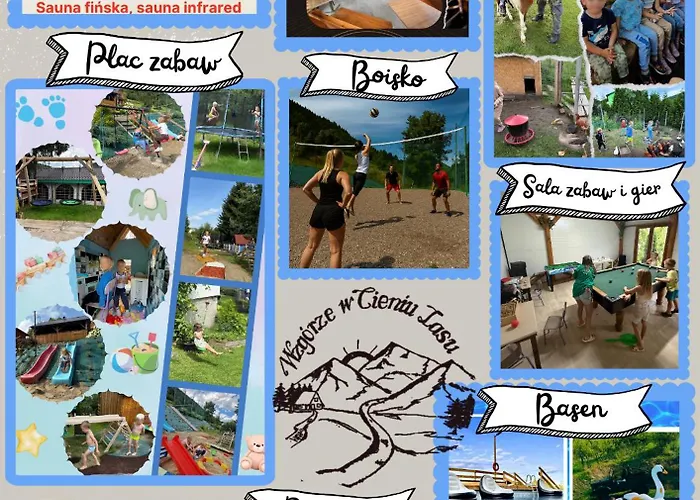 Wzgorze W Cieniu Lasu Lukowica Foto